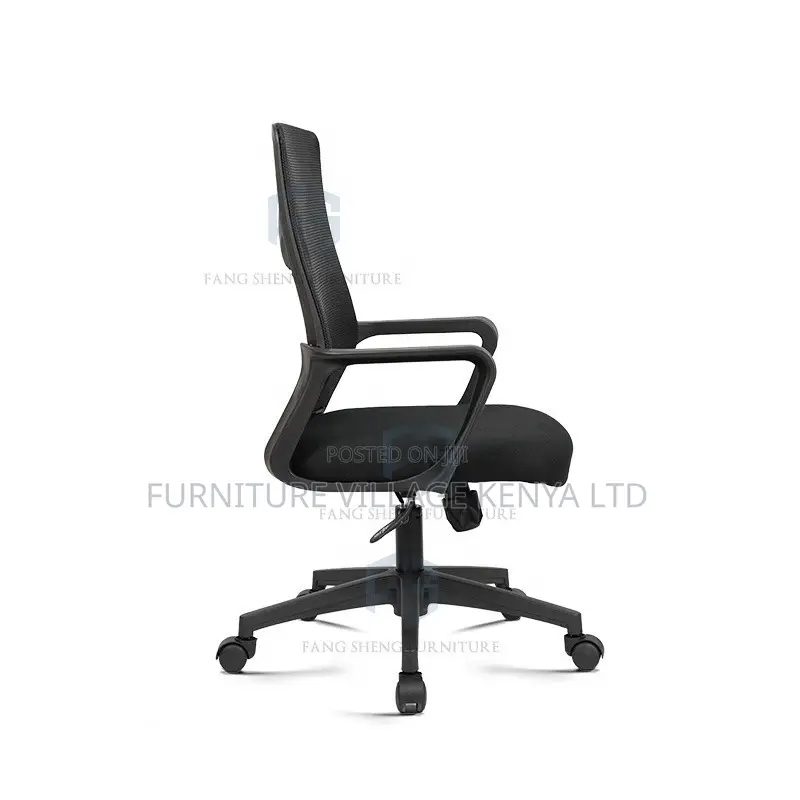 Office Chair; Ergonomic Medium Back Office Seat