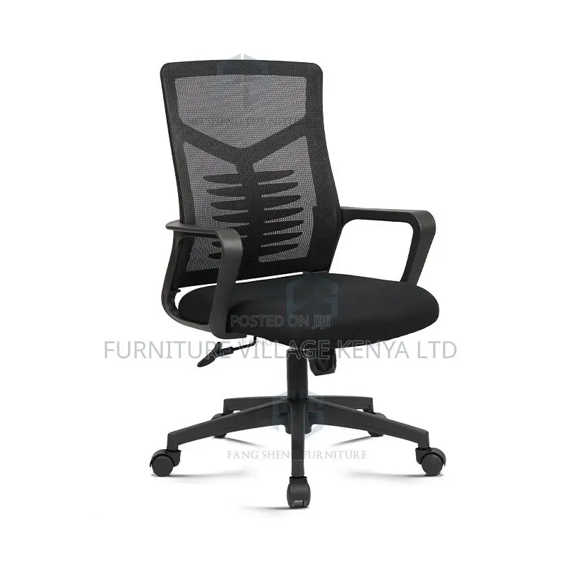Office Chair; Ergonomic Medium Back Office Seat