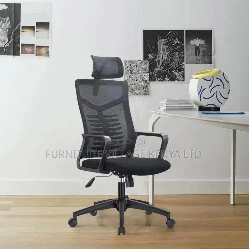Office Chair; Ergonomic Medium Back Office Seat