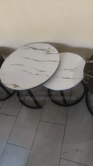 White Table Round Coffee