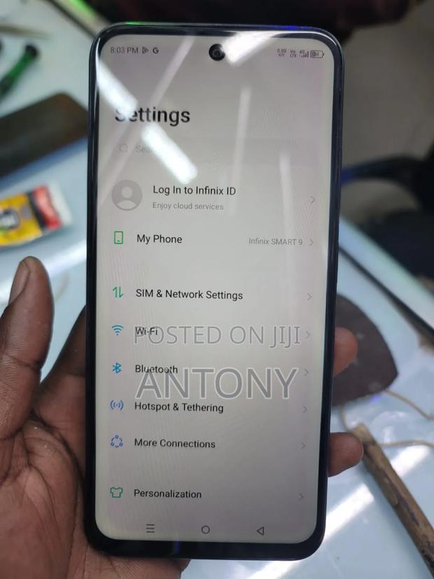 Infinix Smart 9 128 GB Black - thumbnail 2