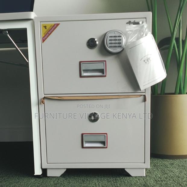 Office Cabinet; 2-drawer Fireproof Office Safe Cabinet - thumbnail 2