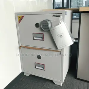 Office Cabinet; 2-drawer Fireproof Office Safe Cabinet