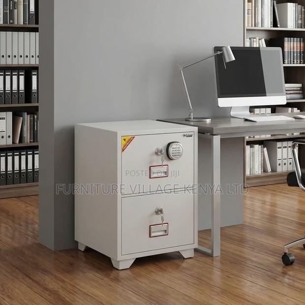 Office Cabinet; 2-drawer Fireproof Office Safe Cabinet - thumbnail 5