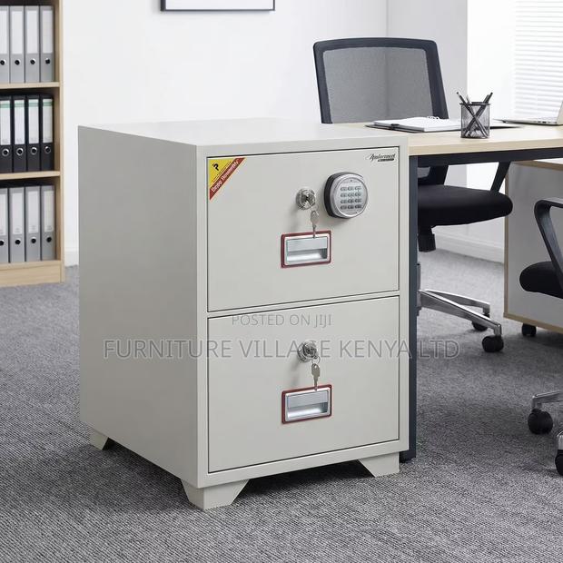 Office Cabinet; 2-drawer Fireproof Office Safe Cabinet - thumbnail 6