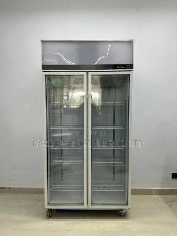 Commercial 2-Door Glass Display Chiller - main view