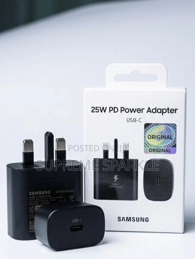 Samsung 25w Pd (Power Delivery) Usb-C Adapter. C to C - main view
