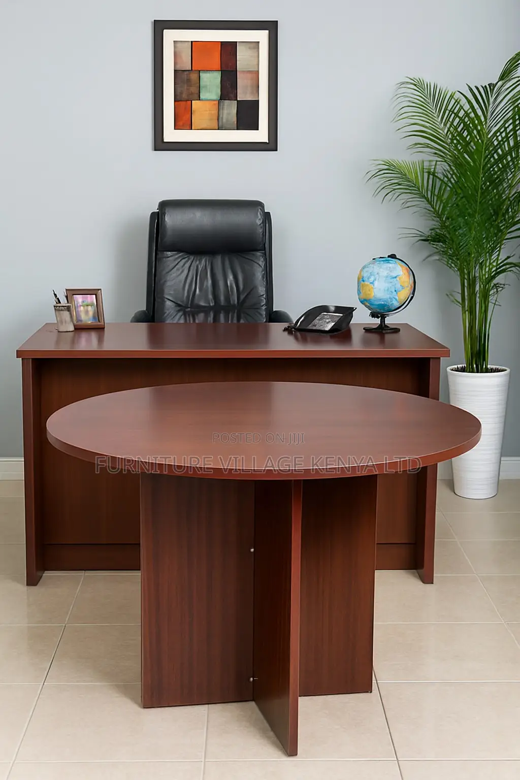 Conference Table; Round Office Conference Table