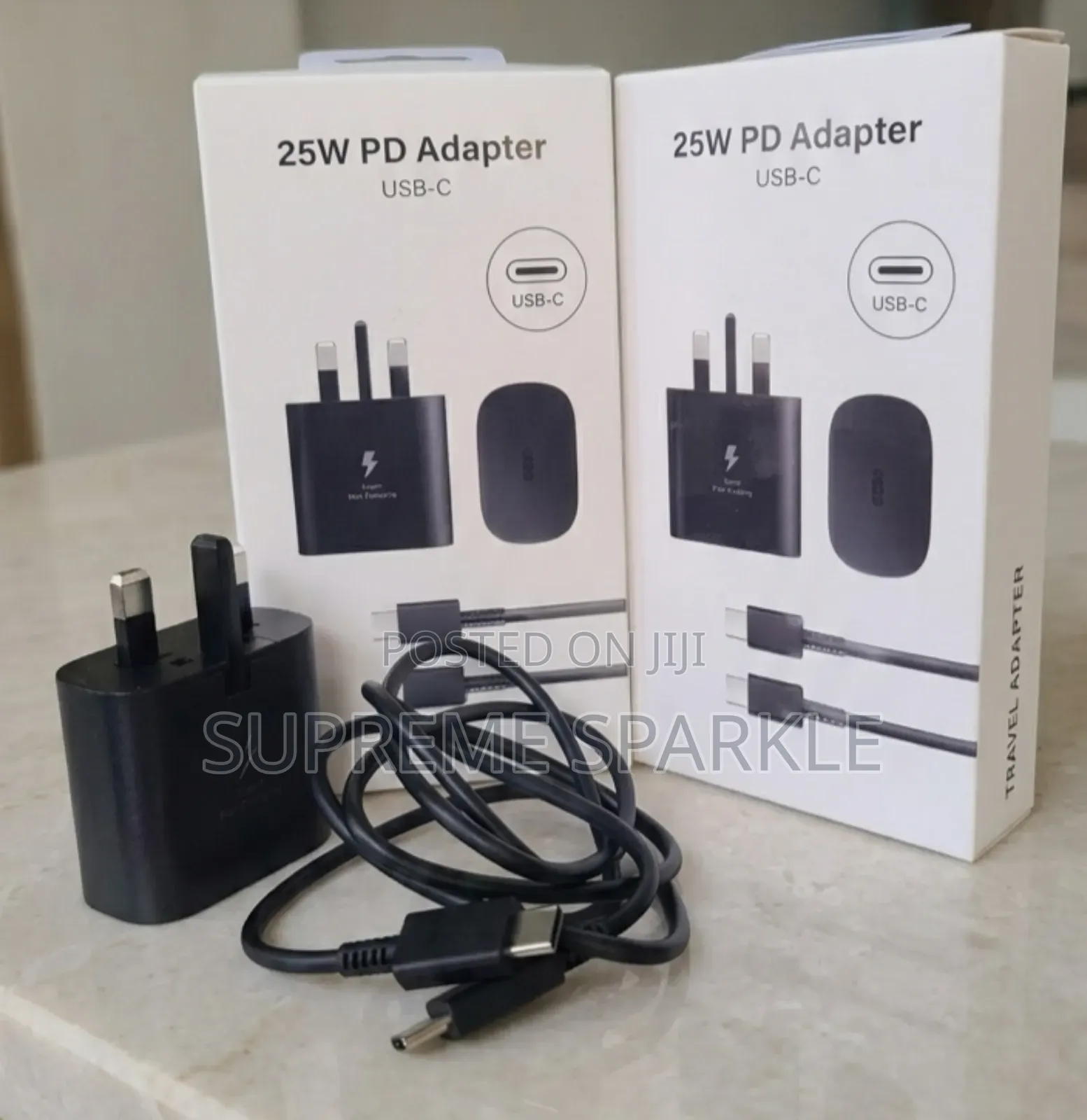 Samsung 25w Usb-C Power Adapter (Ep-T2510) With C to C Usb Cable.