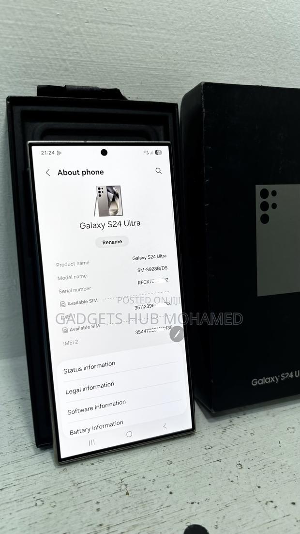 Samsung Galaxy S24 Ultra 256 GB Gray - thumbnail 5