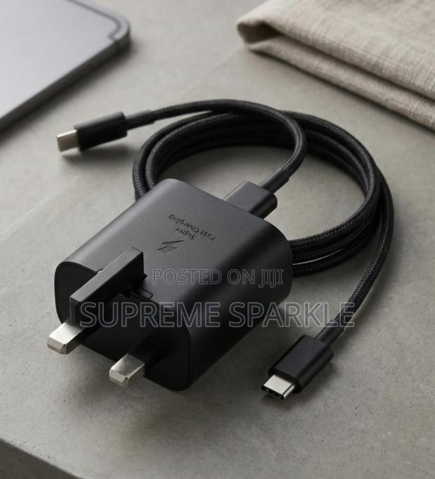 Samsung 25w Usb-C Power Adapter (Ep-T2510) With C to C Usb Cable. - thumbnail 2