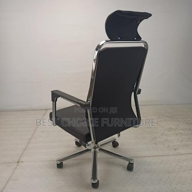 Office Chair : High-Back Executive Office Chair With Quilted Design, - thumbnail 6