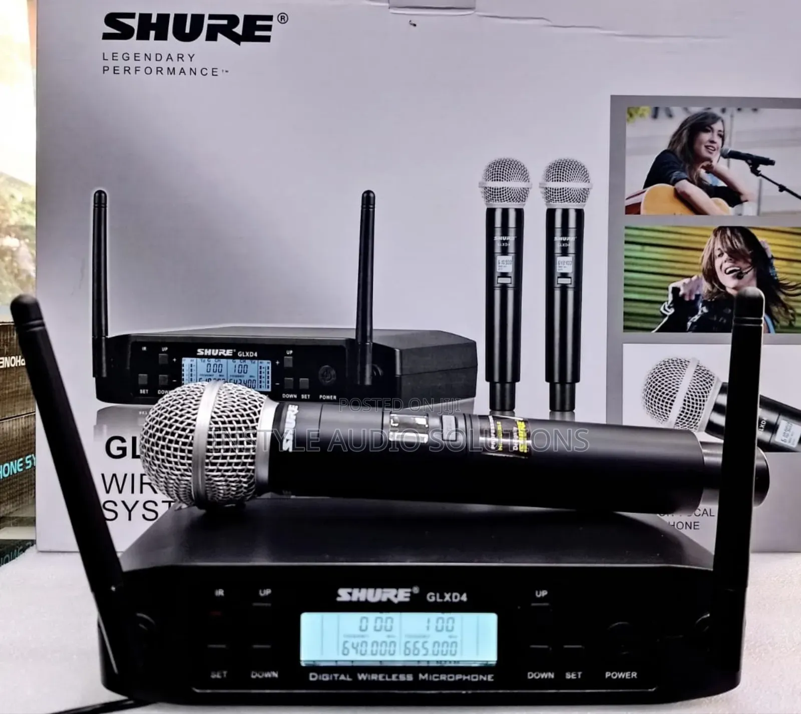 Glxd4 Shure Legendary Performance 200 Meters Frequency Range
