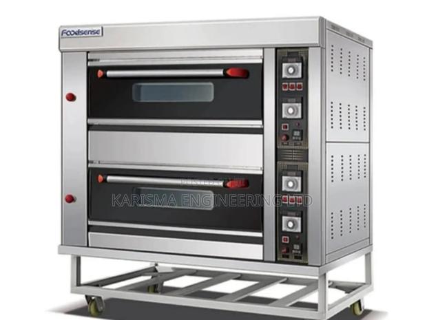 2 Deck Oven 4 Trays