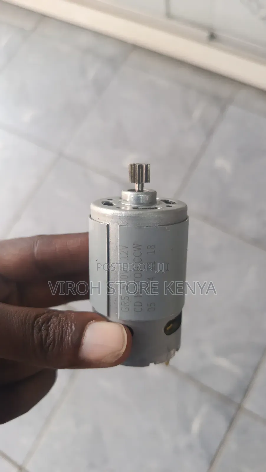 12v Motor With Gear 9 Teeth for Projects