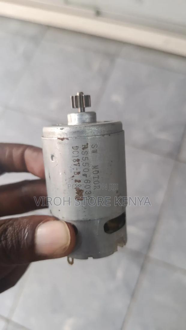 High Speed 18v Motor With 12 Teeth Gear