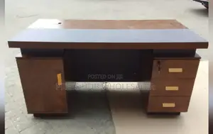Executive Desk Polished Wood Office Desk√^^