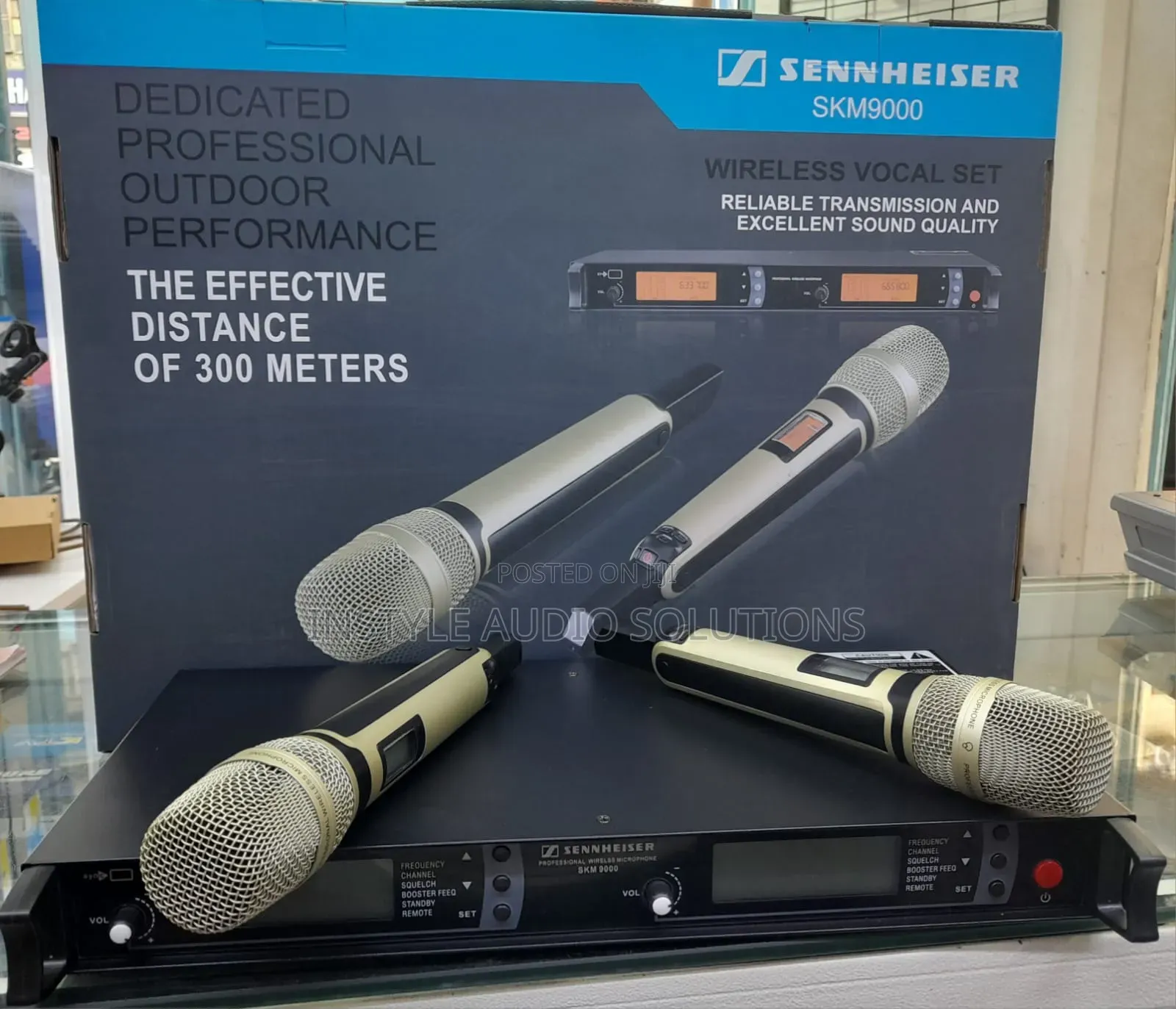Senneizer Skm9000 300 Meters Vocal Wireless Microphone.