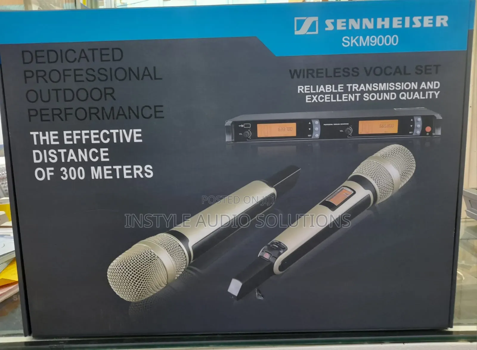 Senneizer Skm9000 300 Meters Vocal Wireless Microphone.