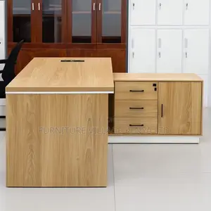 Office Desk; 1600mm Executive L-shaped Desk