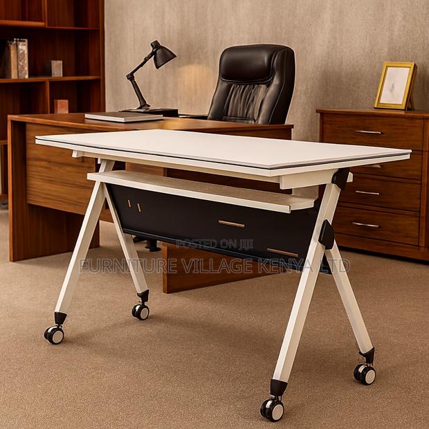 Foldable Table; 1200mm Foldable Training Office Table - main view