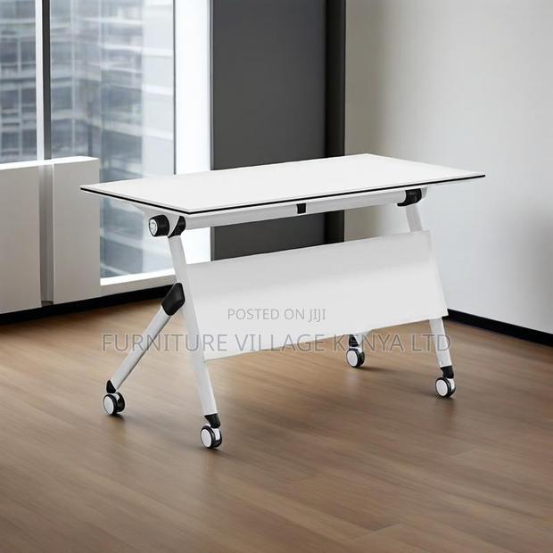Foldable Table; 1200mm Foldable Training Office Table - thumbnail 5