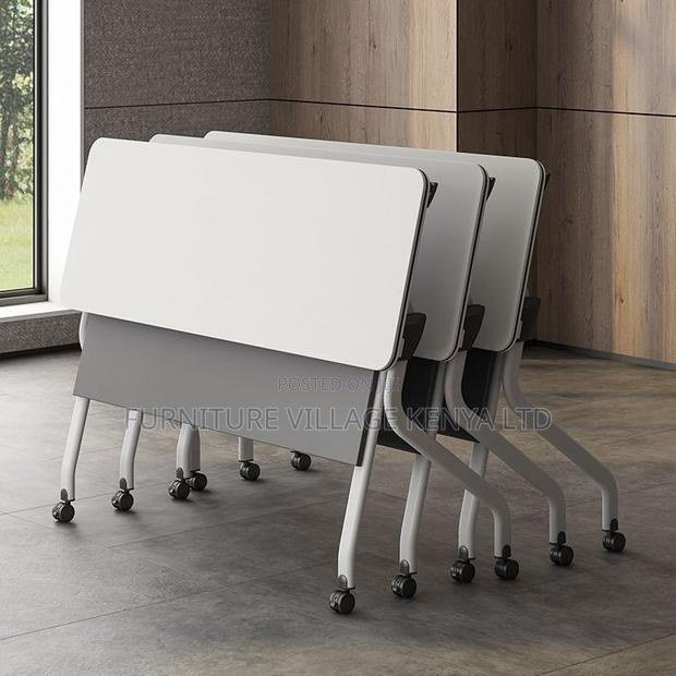 Foldable Table; 1200mm Foldable Training Office Table - thumbnail 7