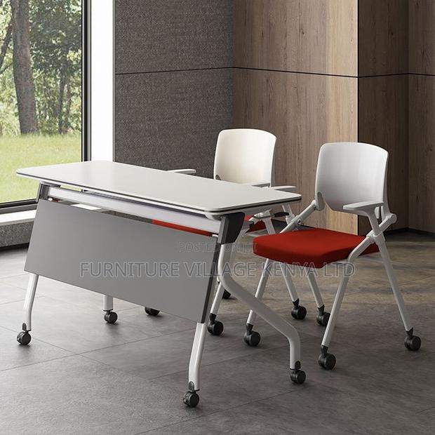 Foldable Table; 1200mm Foldable Training Office Table - thumbnail 11