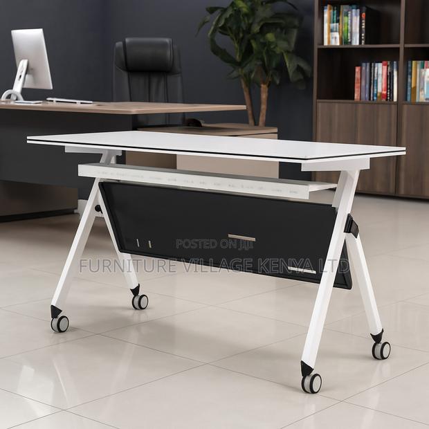 Foldable Table; 1200mm Foldable Training Office Table - thumbnail 16