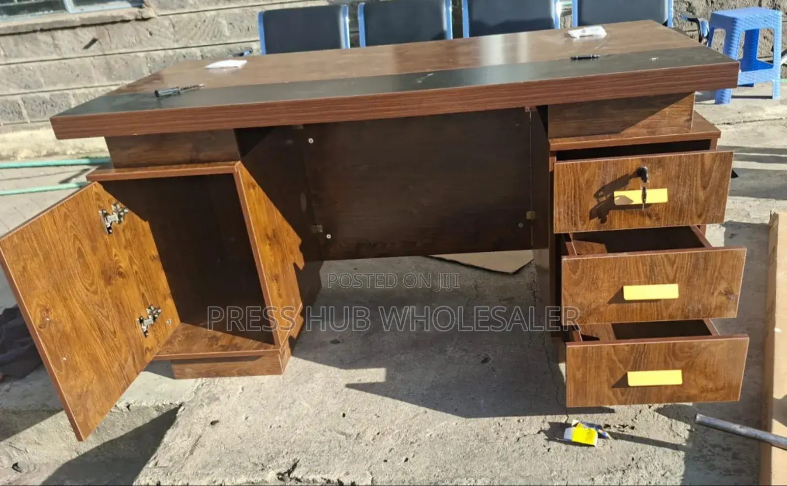 Wooden Executive Office Desk