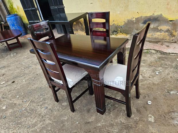 Dining Table 4 Seater Antique Copper