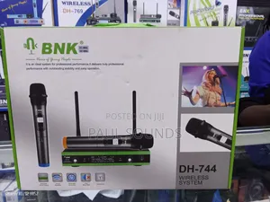 BNK Dh-744 Dual Wireless Microphone System