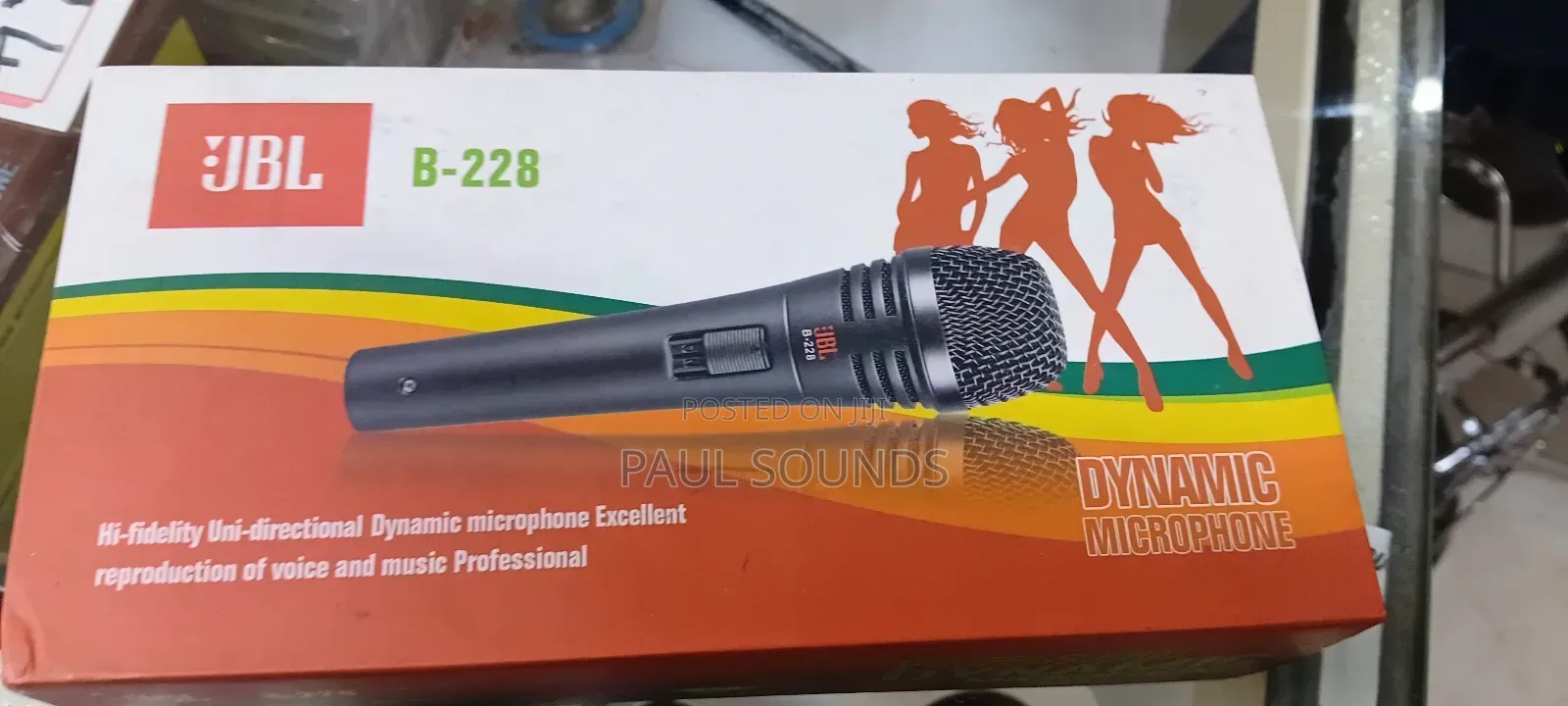 JBL B-228 Dynamic Microphone