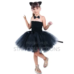 Cat Costume Outfit for Girls