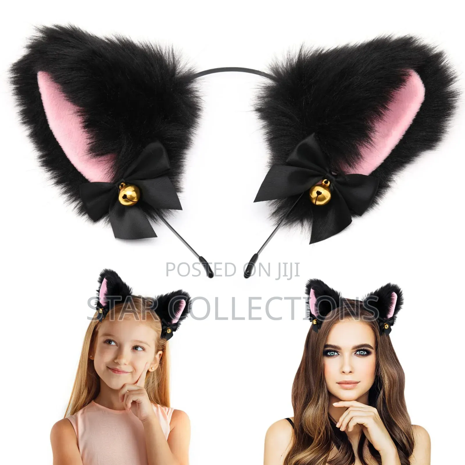 Fur Cat Ear Headband