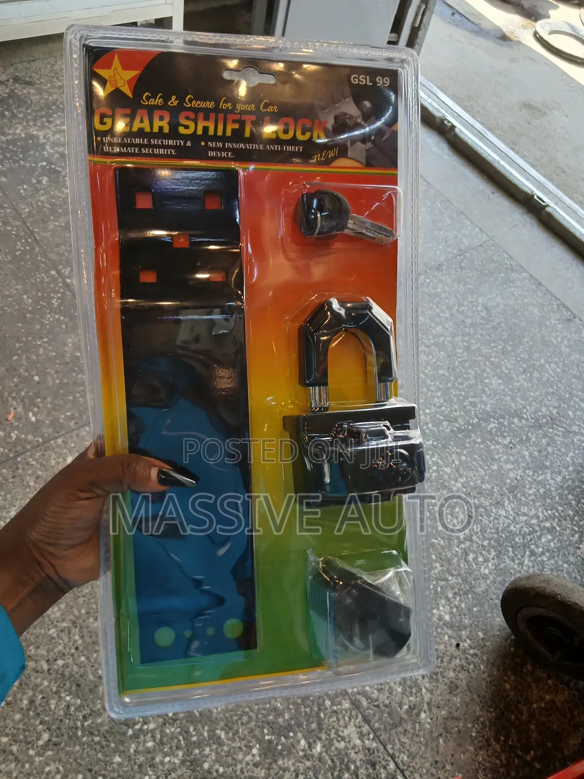 Ultimate Security Gear Shift Lock/ Gear Lock/ Car Gear Lock