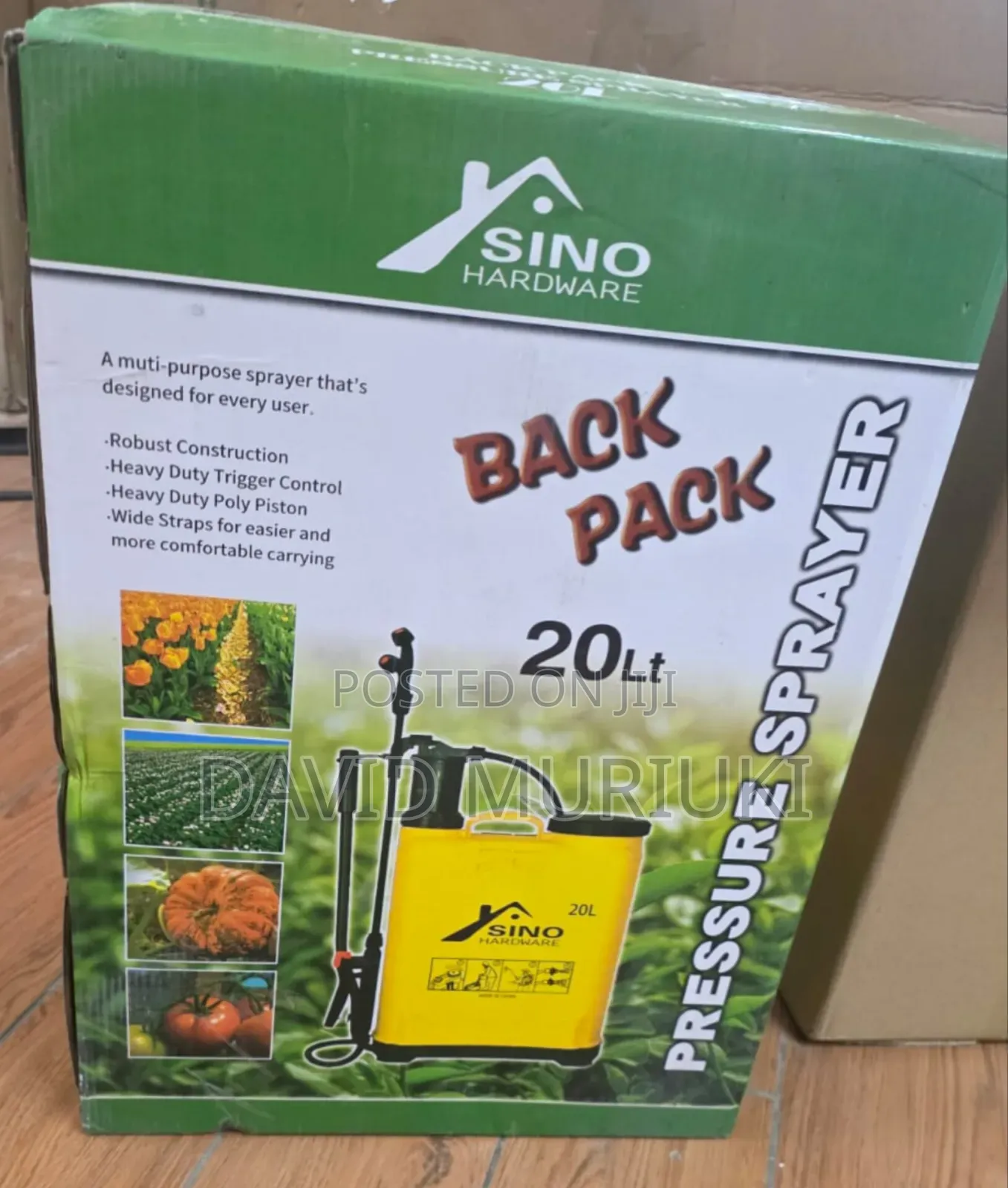 Sino Backpack Sprayer 20l Farm Garden Use