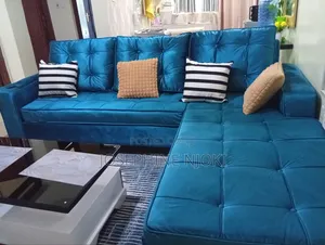 Moderately Used L Shaped 6 Seater