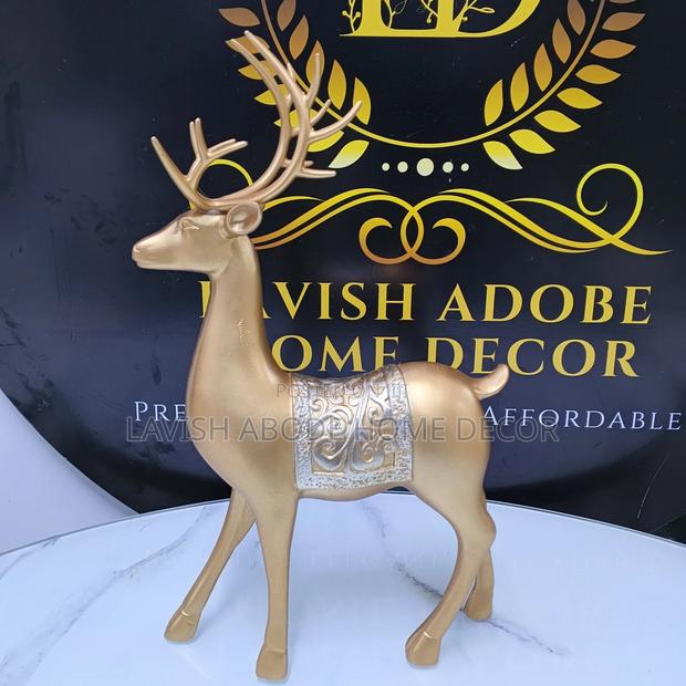 1 Pc Decorative Deer Gold - thumbnail 2