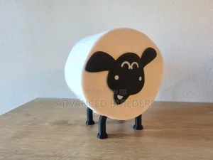 3d Printed Funny Sheep Toilet Roll Holder