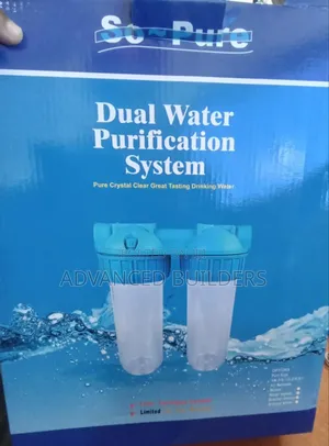 New and Modern 10 Inch Double Filter Housing
