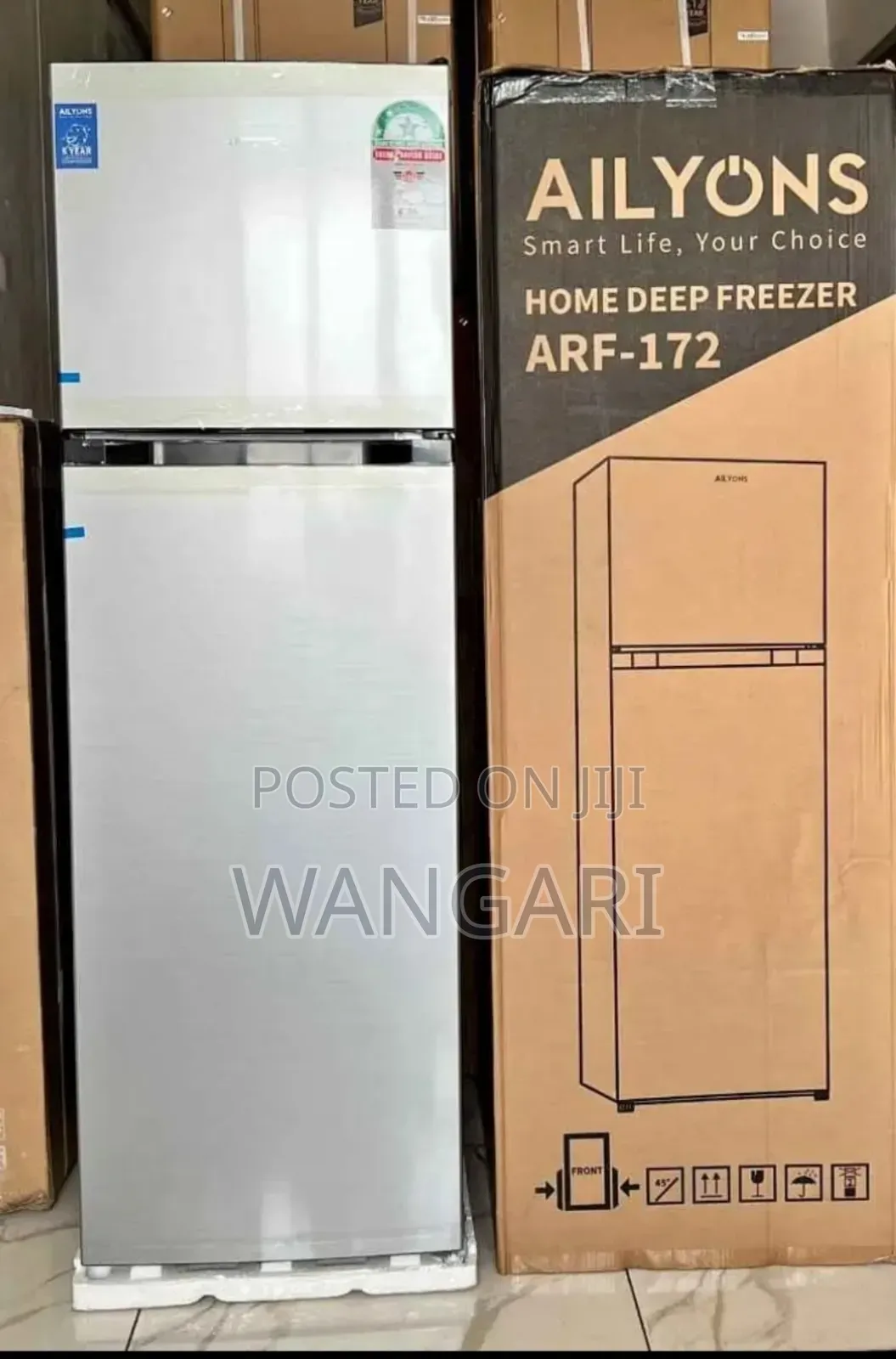 168litres Fridge Double Door Ailoyns