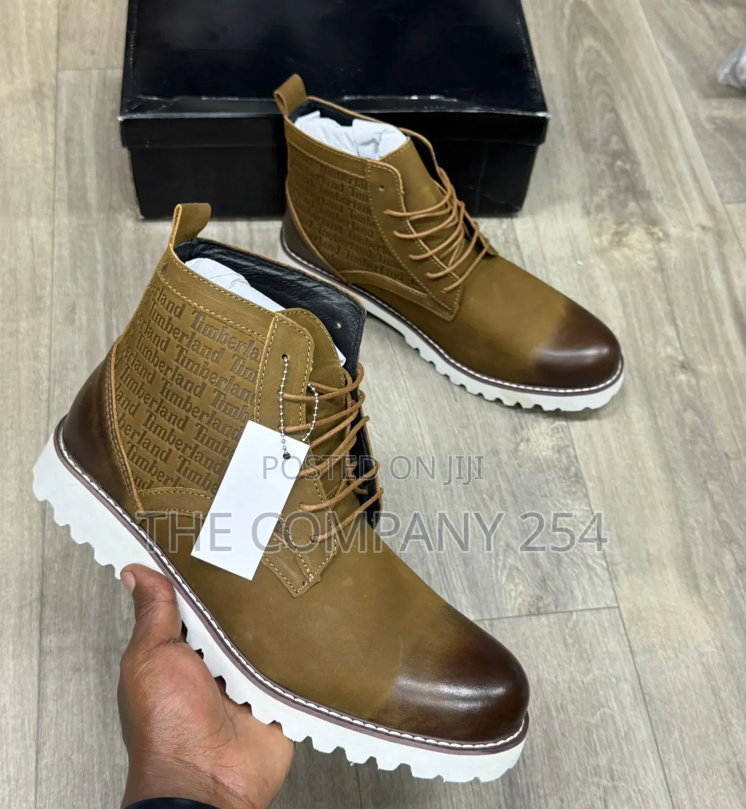 Quality Casual Leather Timberland Men Casual Designer Rubber Sole Boot