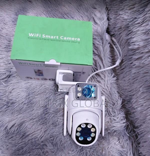 Icsee Dual Lens Ptz Camera Day Night Vision