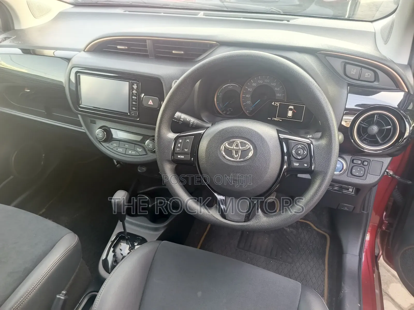 Toyota Vitz 2019 Maroon