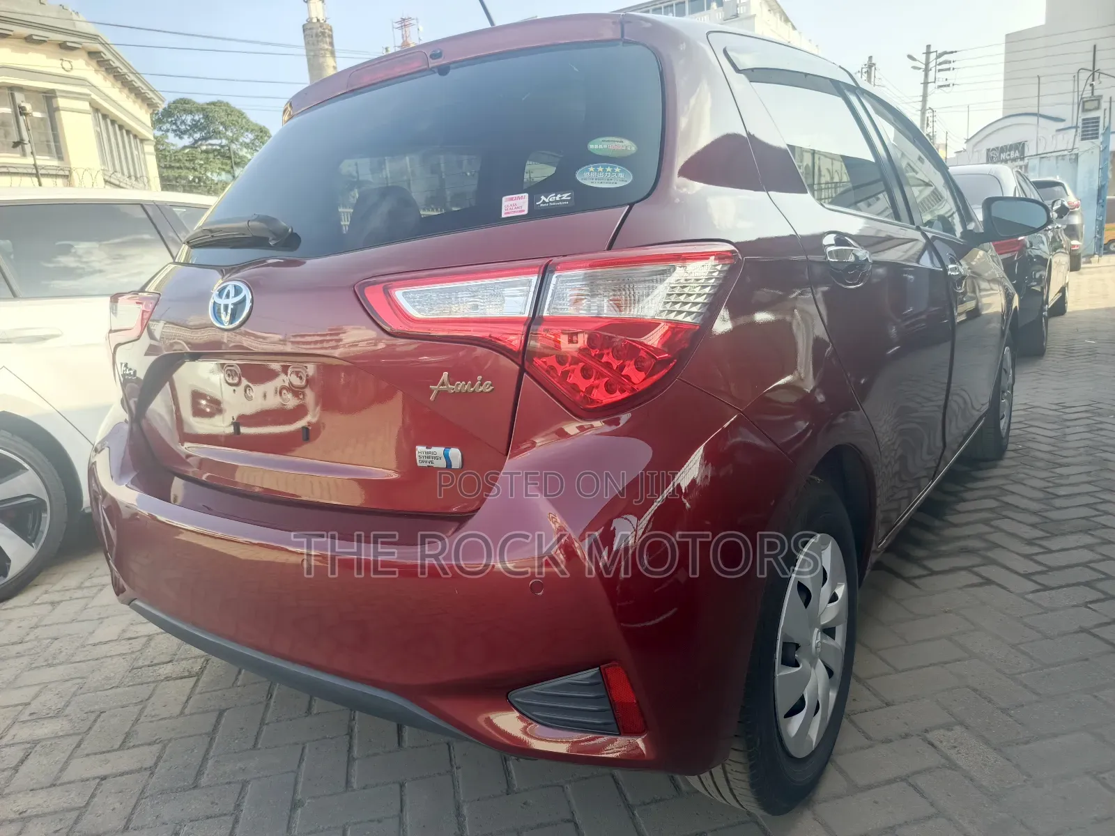 Toyota Vitz 2019 Maroon