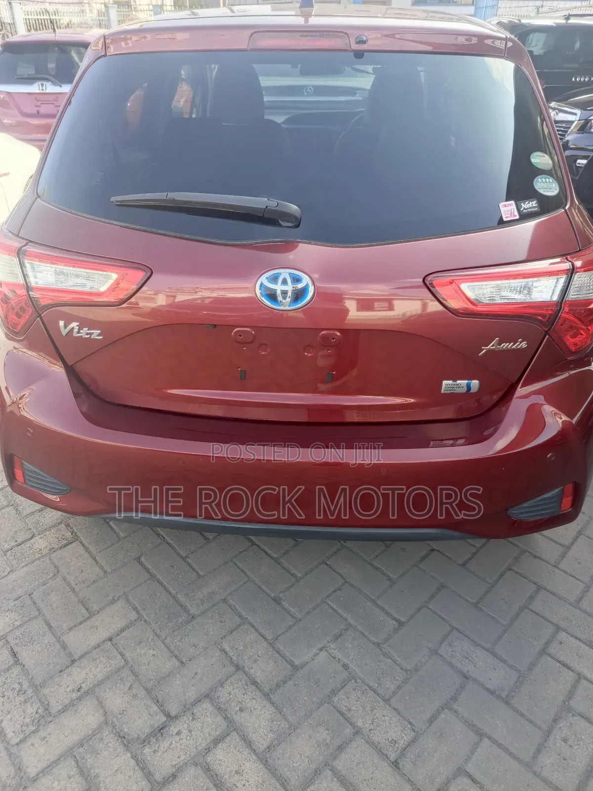 Toyota Vitz 2019 Maroon