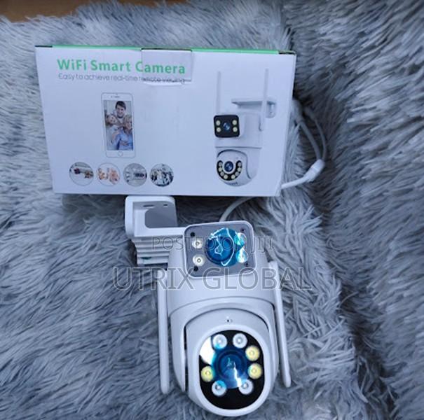 Icsee Dual Lens Ptz Camera Wide Angle Hd
