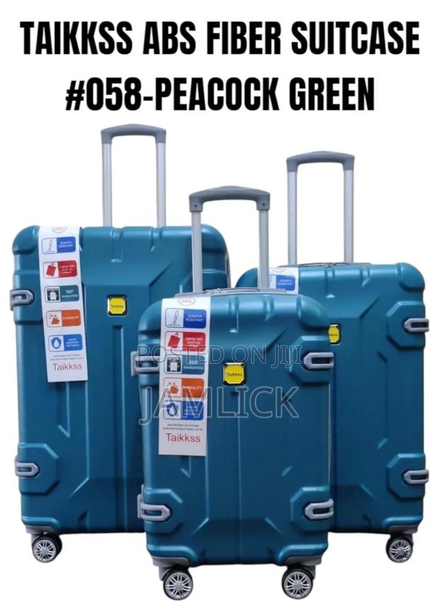 3pcs Taikkss Abs Fiber Suitcase Set - main view