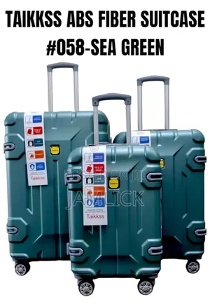 3pcs Taikkss Abs Fiber Suitcase Set